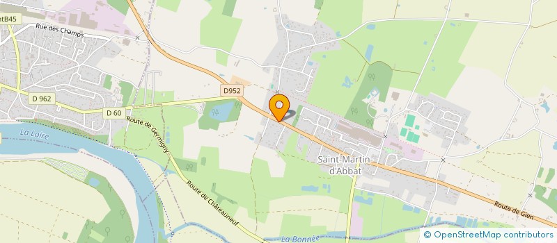 localisation de l'entreprise SCI DE L ANNONCIADE à CHATEAUNEUF-SUR-LOIRE