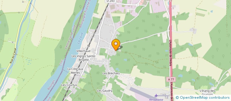 localisation de l'entreprise SCI DE L'ANNONCIADE COSNE à COSNE-COURS-SUR-LOIRE