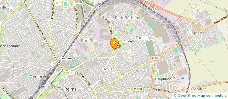 localisation de l'entreprise SCI DE L'APOS  SAINT-MASMES