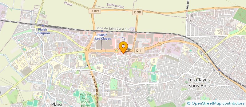 localisation de l'entreprise SCI DE L AQUEDUC LE L AVRE  PLAISIR