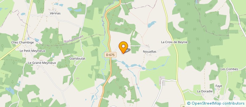 localisation de l'entreprise SCI DE L'ARAUCARIA  VAYRES