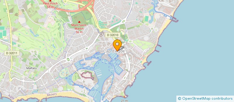 localisation de l'entreprise SCI DE L'ARBRE  AGDE