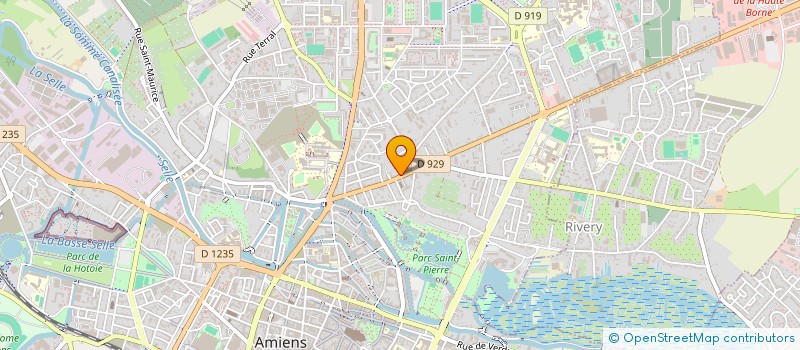 localisation de l'entreprise SCI DE L'ARBRE à AMIENS