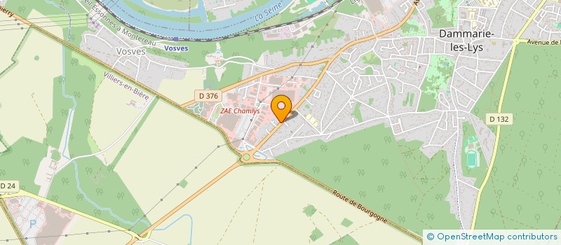 localisation de l'entreprise SCI DE L'ARBRE DE SOIE à FONTENAY-SUR-LOING