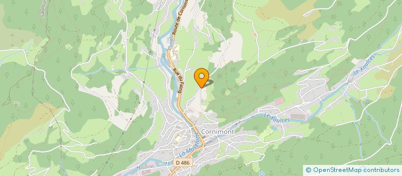 localisation de l'entreprise SCI DE L'ARBRE JAUNE  CORNIMONT