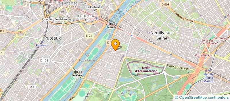 localisation de l'entreprise SCI DE L'ARBRE ROUX à NEUILLY-SUR-SEINE