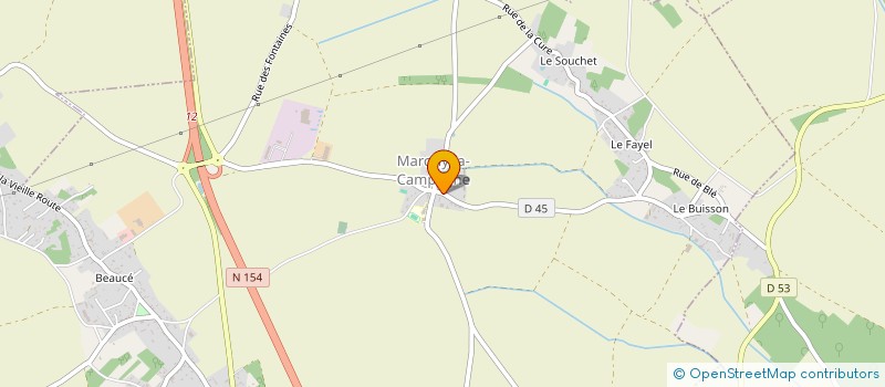 localisation de l'entreprise SCI DE L'ARBRE SAINT GERMAIN  MARCILLY-LA-CAMPAGNE