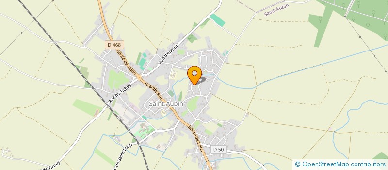 localisation de l'entreprise SCI DE L'ARC à SAINT-AUBIN