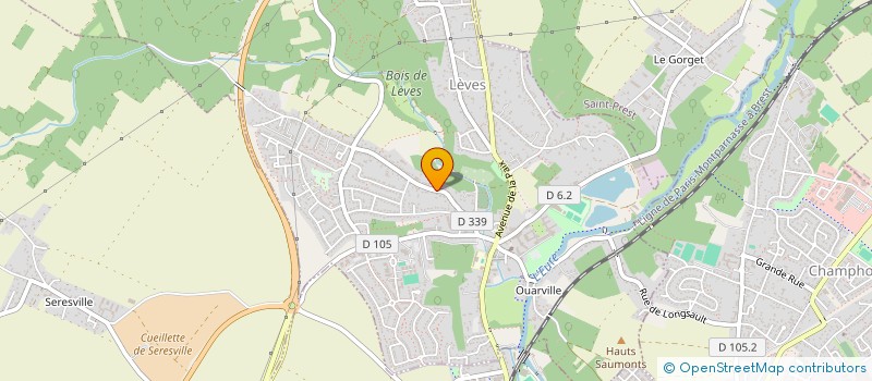 localisation de l'entreprise SCI DE L'ARCHE à LEVES