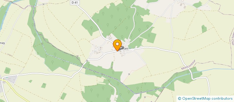 localisation de l'entreprise SCI DE L'ARDILLON  MONCONTOUR