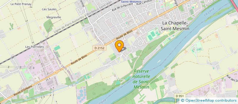 localisation de l'entreprise SCI DE L'ARDOISE à LA CHAPELLE-SAINT-MESMIN