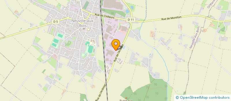 localisation de l'entreprise SCI DE L'ARDOISIERE à NEUVILLE-AUX-BOIS