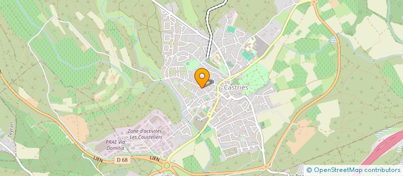 localisation de l'entreprise SCI DE L ARGILE  SAINT-BAUZILLE-DE-MONTMEL