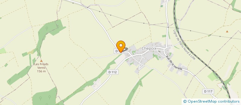 localisation de l'entreprise SCI DE L'ARGILIERE  CHEPOIX