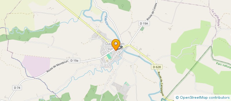localisation de l'entreprise SCI DE L'ARIZE à DAUMAZAN-SUR-ARIZE