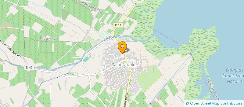 localisation de l'entreprise SCI DE L ARMOR  SAINT-NAZAIRE