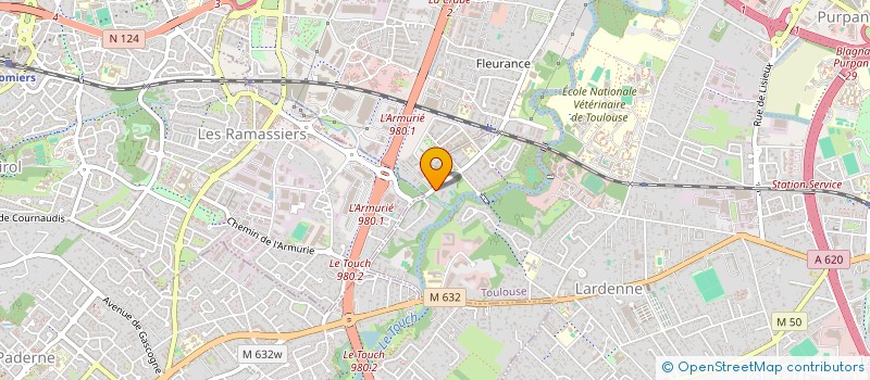 localisation de l'entreprise SCI DE L ARMURIER à TOULOUSE