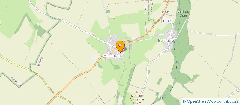 localisation de l'entreprise SCI DE L'ARQUE  HIERMONT