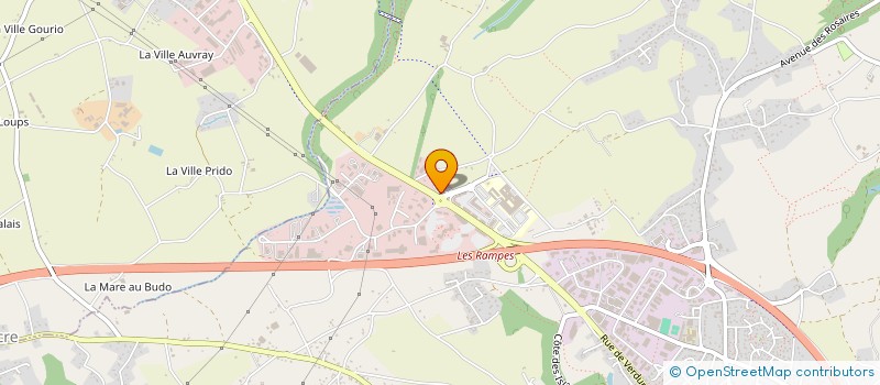 localisation de l'entreprise SCI DE L'ARRIVEE BRIOCHINE  PLERIN