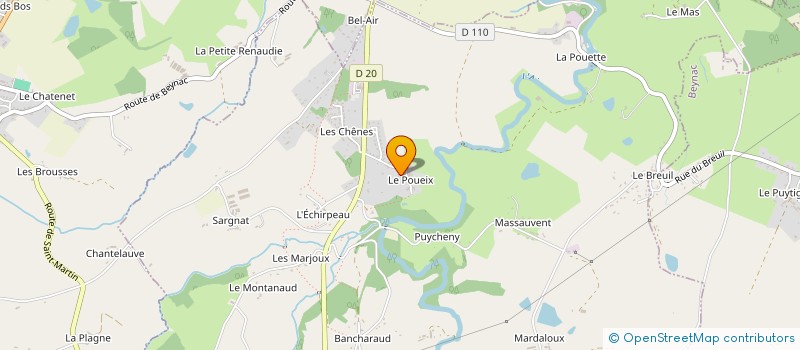 localisation de l'entreprise SCI DE L'ARTHONNET  SAINT-MARTIN-LE-VIEUX