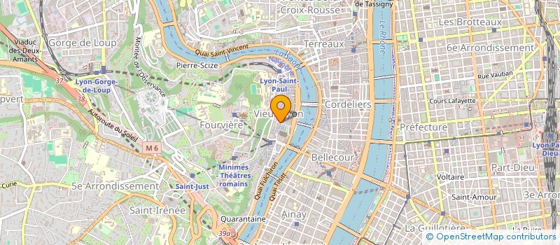 localisation de l'entreprise SCI DE L'ARTILLERIE  LYON