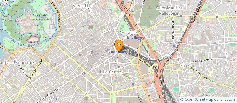 localisation de l'entreprise SCI DE L'ASIE à LILLE