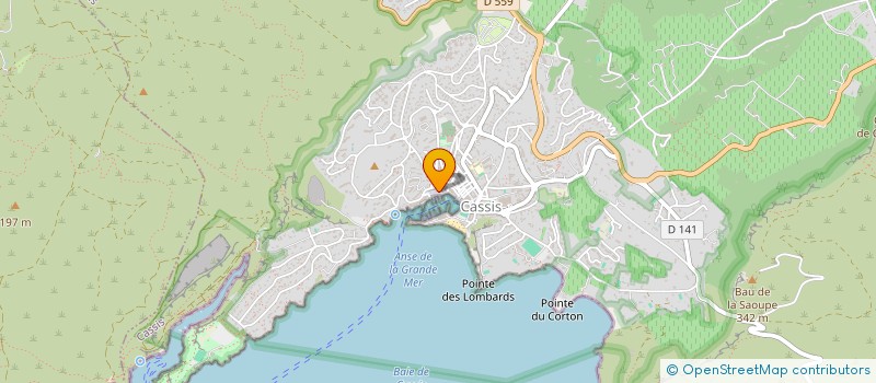 localisation de l'entreprise SCI DE L ATELIER à CASSIS
