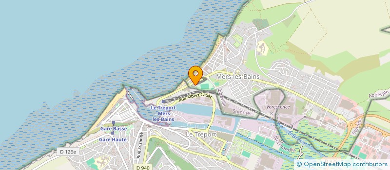 localisation de l'entreprise SCI DE L'ATELIER  MERS-LES-BAINS