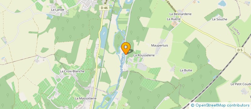 localisation de l'entreprise SCI DE L'ATELIER à REUGNY