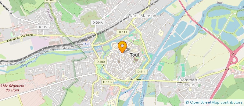 localisation de l'entreprise SCI DE L'ATELIER  BOUCQ