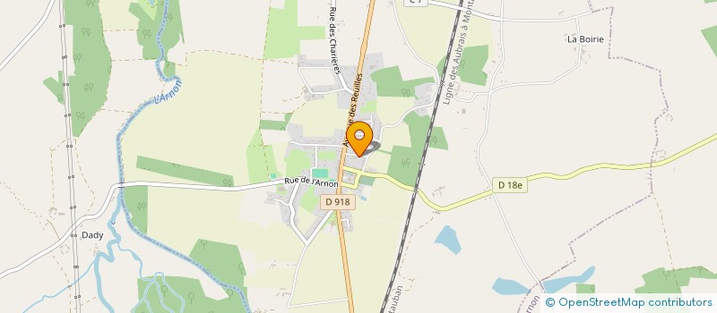 localisation de l'entreprise SCI DE L'ATHANOR  MEREAU