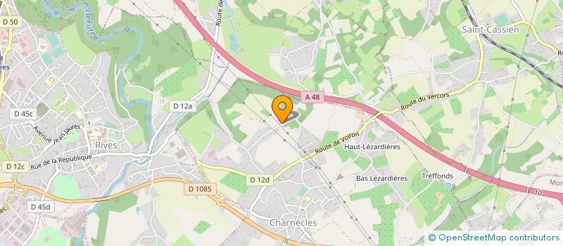 localisation de l'entreprise SCI DE L'ATLAS  CHARNECLES