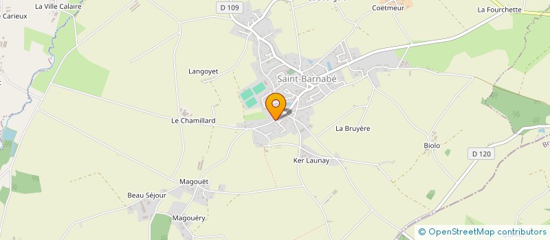 localisation de l'entreprise SCI DE L'ATOLL  SAINT-BARNABE