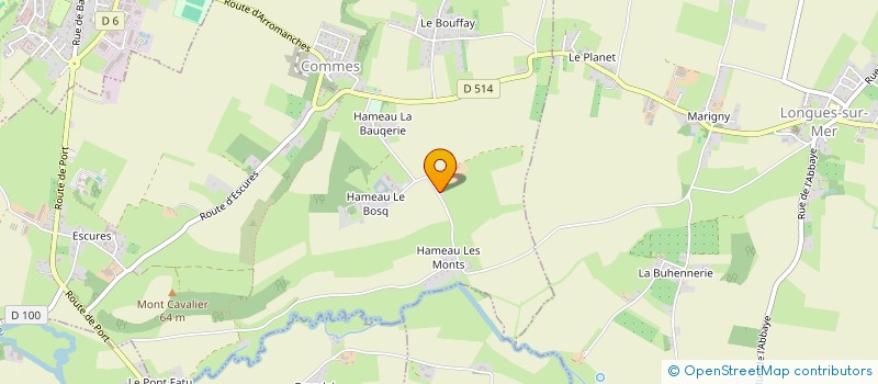 localisation de l'entreprise SCI DE L'AUBE  COMMES