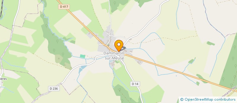 localisation de l'entreprise SCI DE L'AUBEPINE  DAMMARTIN-SUR-MEUSE