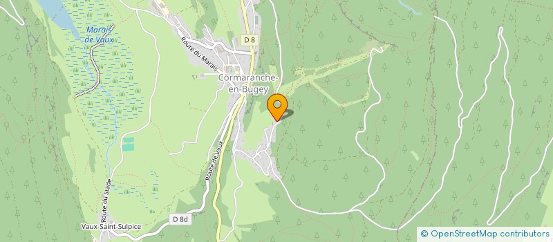 localisation de l'entreprise SCI DE L'AUBEPINE  PLATEAU D'HAUTEVILLE