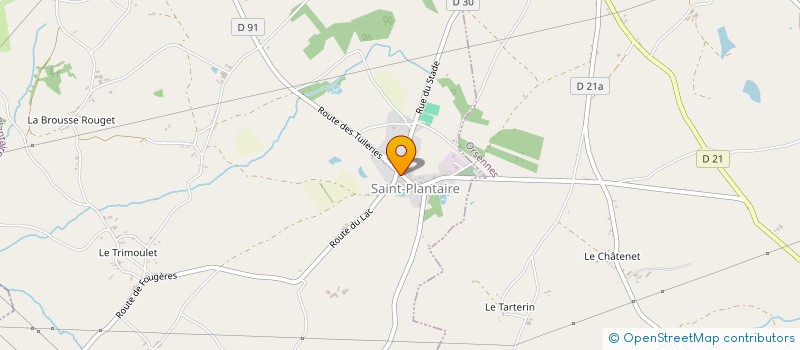 localisation de l'entreprise SCI DE L'AUBIER à SAINT-PLANTAIRE