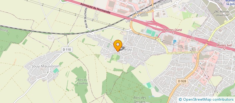 localisation de l'entreprise SCI DE L'AUDE  SOINDRES