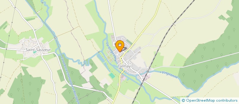 localisation de l'entreprise SCI DE L'AUDIENCE  TALMAY