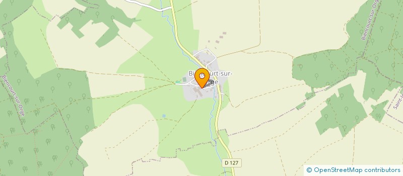 localisation de l'entreprise SCI DE L'AUJON à BIENCOURT-SUR-ORGE