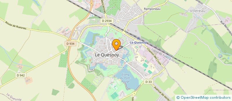 localisation de l'entreprise SCI DE L'AULETTE à LE QUESNOY