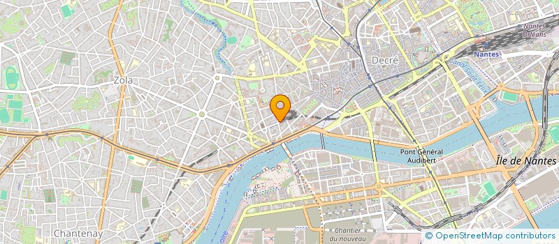 localisation de l'entreprise SCI DE L'AULNAIE à NANTES