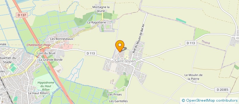 localisation de l'entreprise SCI DE L'AUMONERIE  SAINT-VIVIEN