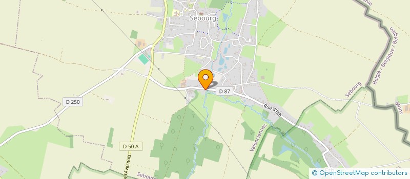 localisation de l'entreprise SCI DE L AUNELLE à SEBOURG