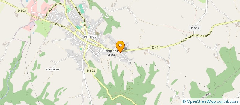 localisation de l'entreprise SCI DE L'AUTAN  DURENQUE