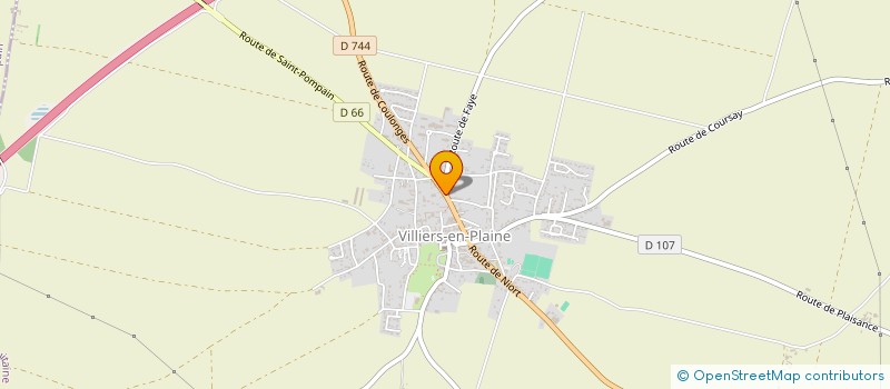 localisation de l'entreprise SCI DE L'AUTIZE 79  COULONGES-SUR-L'AUTIZE