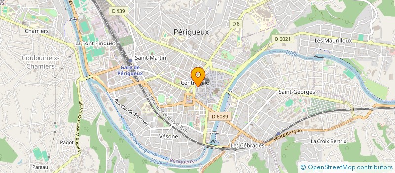localisation de l'entreprise SCI DE L AUTOMNE à PERIGUEUX