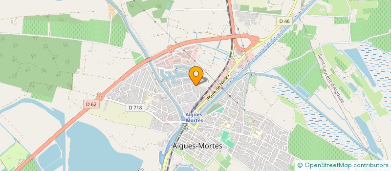 localisation de l'entreprise SCI DE L AUXOIS  AIGUES-MORTES