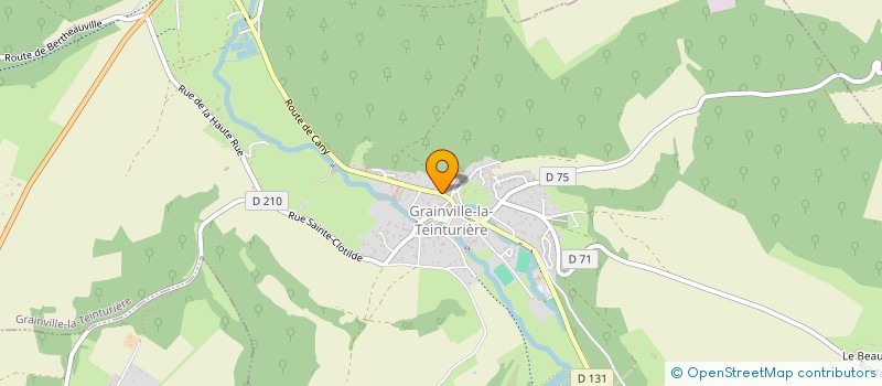 localisation de l'entreprise SCI DE L AVANT PORT  GRAINVILLE-LA-TEINTURIERE