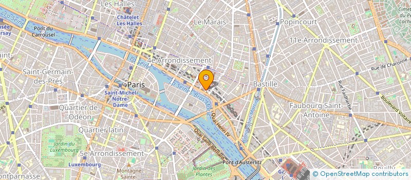 localisation de l'entreprise SCI DE L AVE MARIA  PARIS